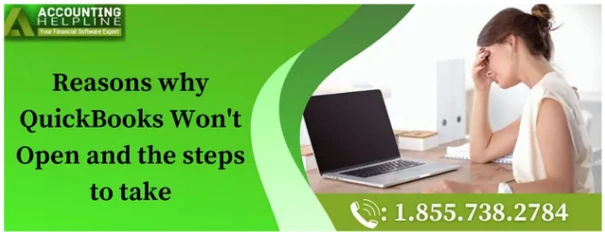 Easy troubleshooting guide to fix QuickBooks Won't Open issue