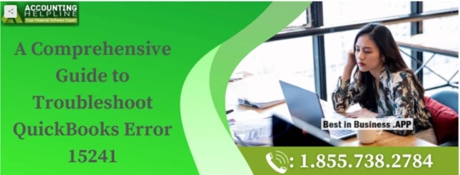 A proper way to fix QuickBooks Error 15241