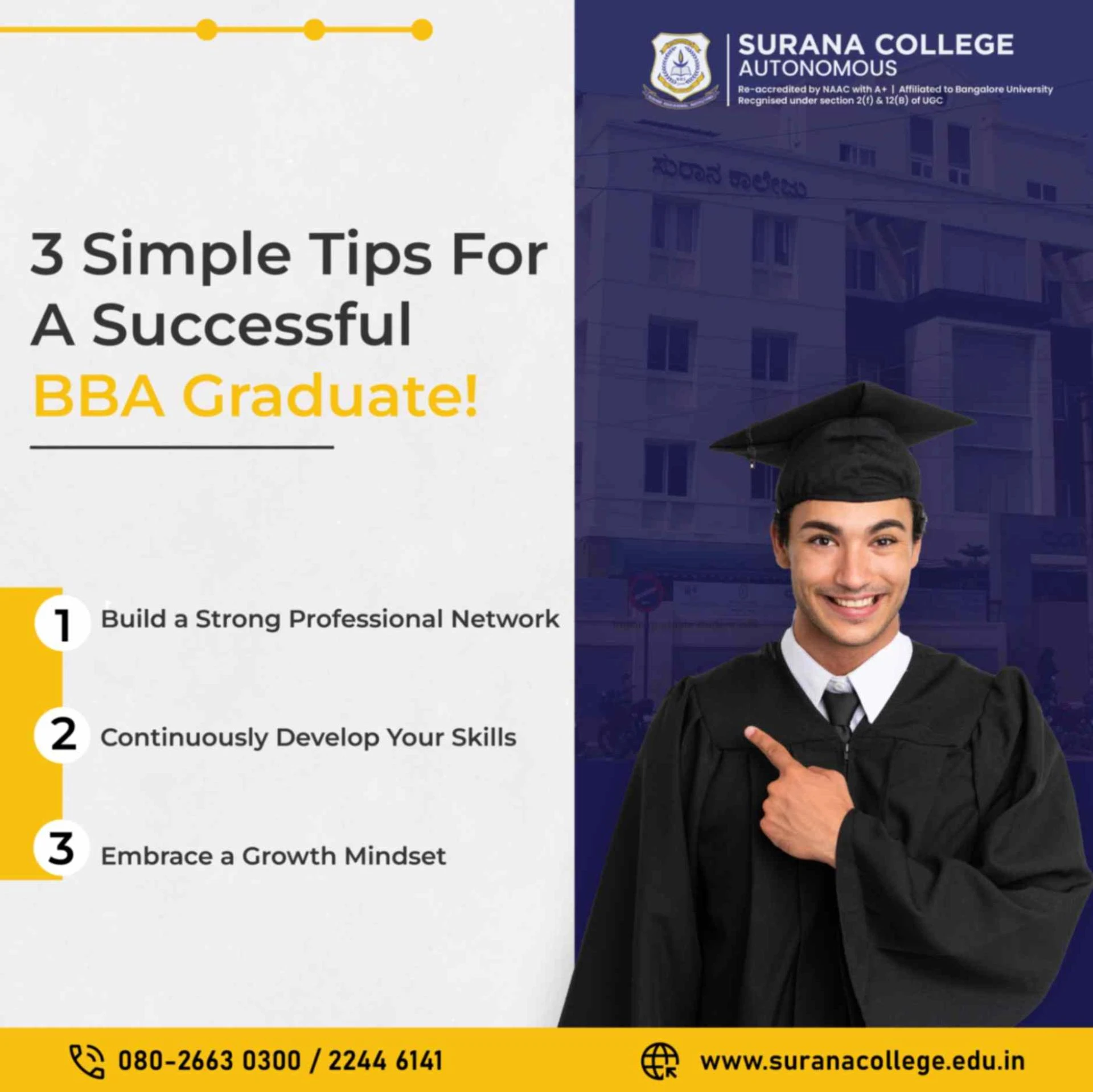 Nurturing Success in Top BBA Course in Bangalore: Surana College