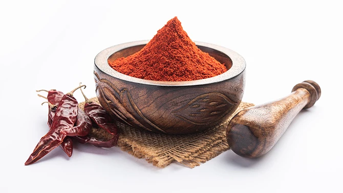 Health Benefits of Red Chilli Powder and White Onion Powder