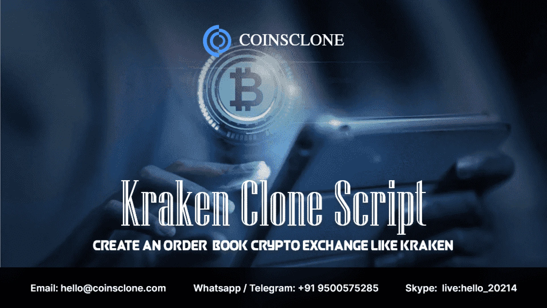 Kraken Clone Script - Create an Order Book crypto exchange like Kraken