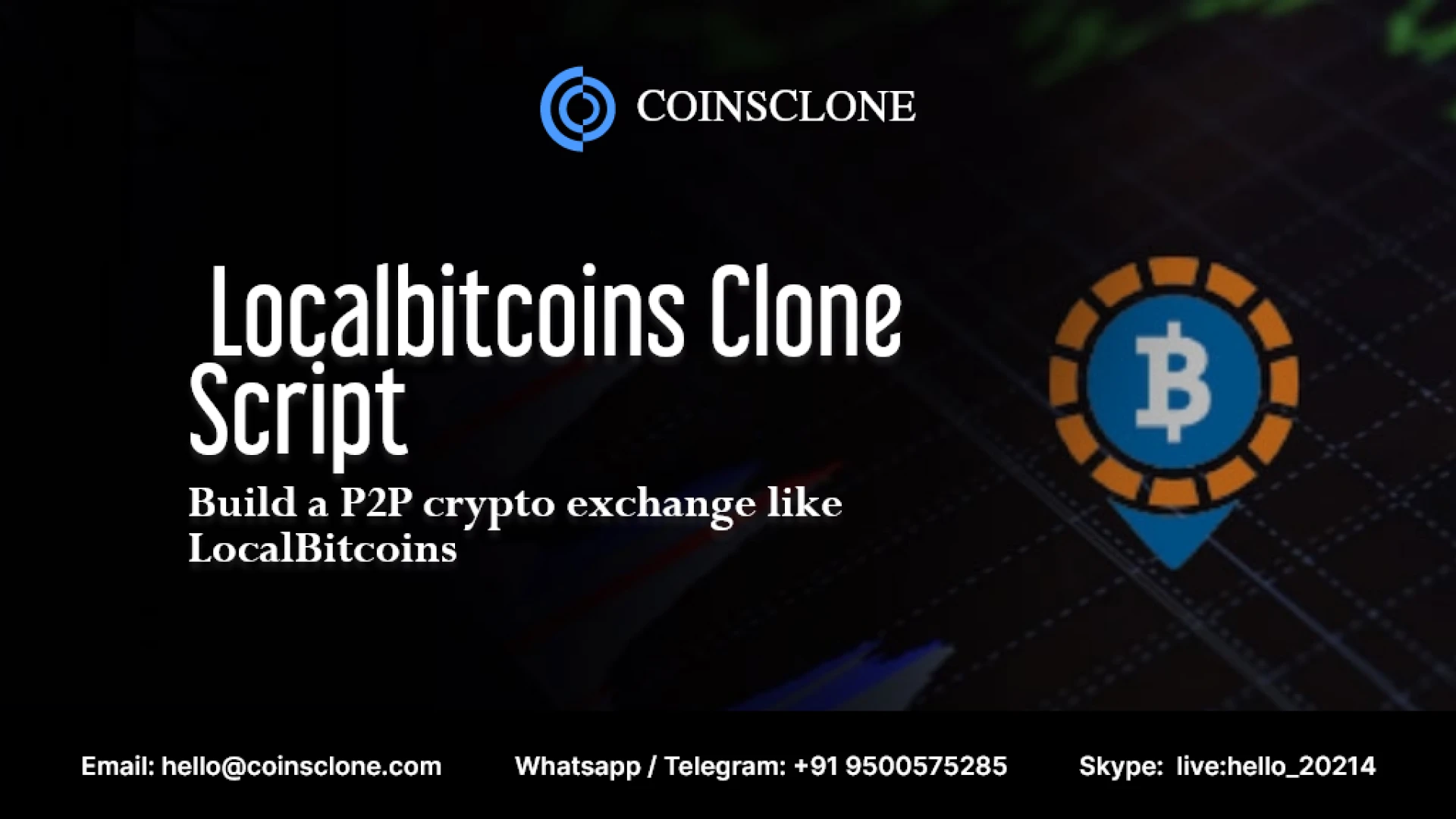 LocalBitcoins clone script: Build a P2P crypto exchange like LocalBitcoins