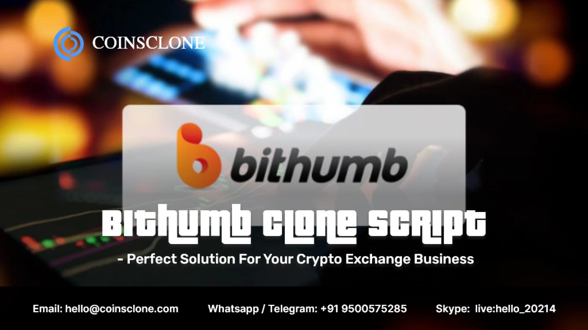 Bithumb Clone Script: Create an Amazing Crypto Exchange