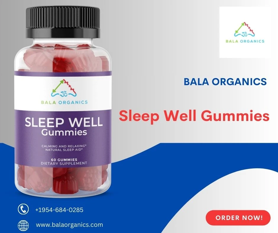 Sleep Well Gummies: A Natural Solution for a Restful Night's Sleep