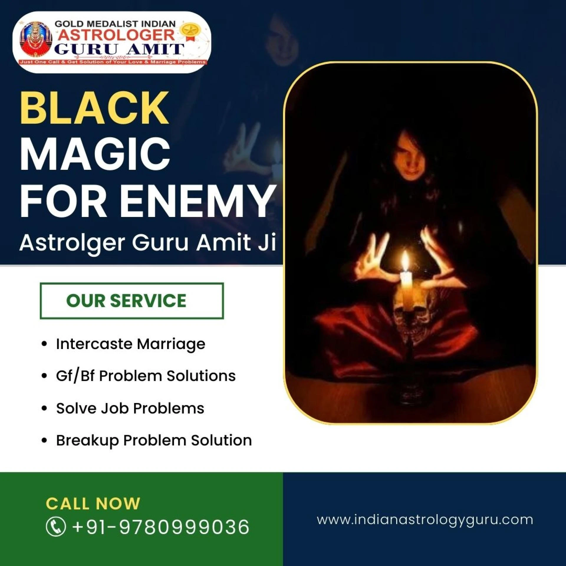 Black Magic Specialist at Best Price in USA - Astrologer Guru Amit Ji