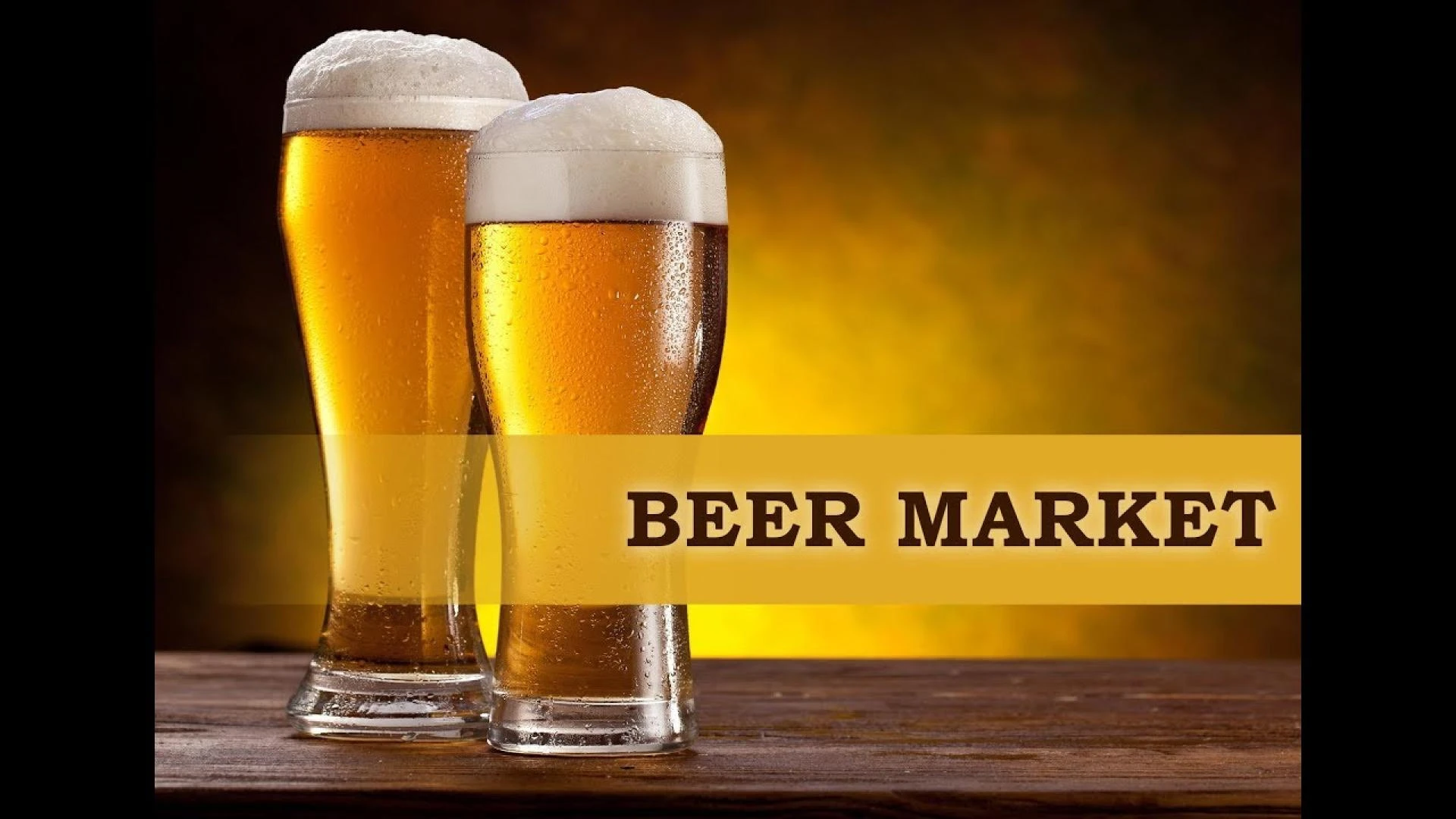Beer Manufacturing and it's market study