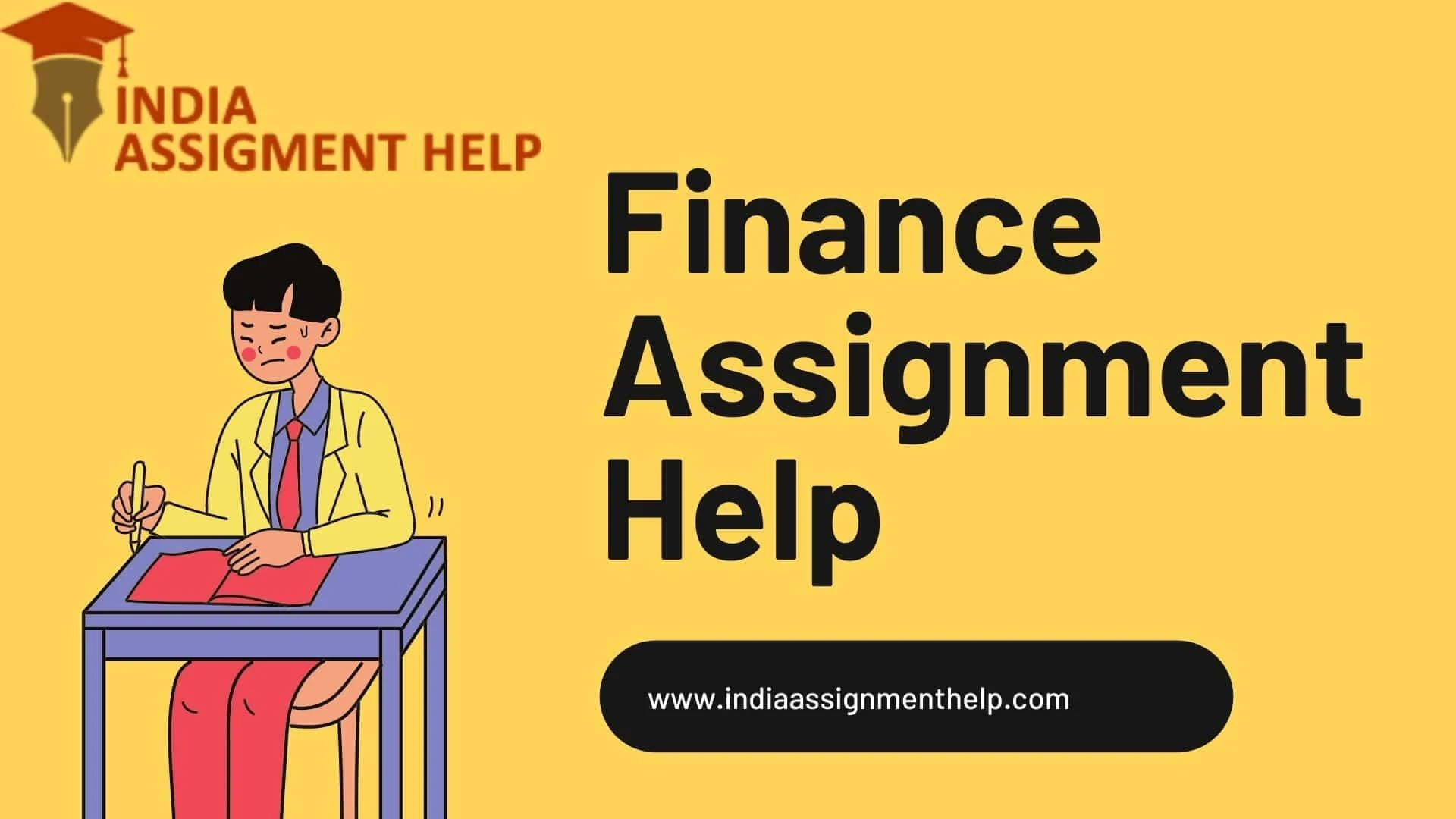 What do students learn by doing finance assignments?