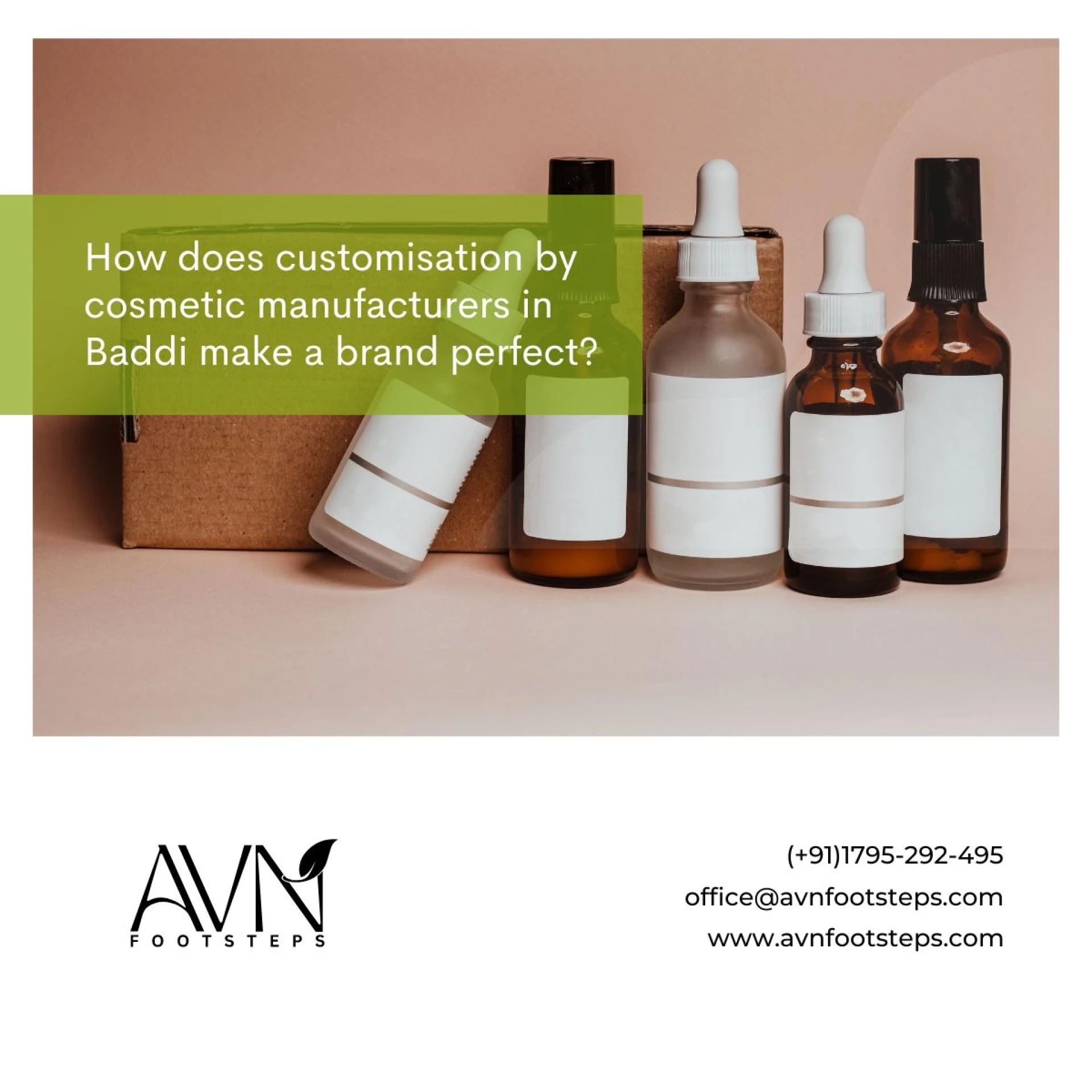 How does customisation by cosmetic manufacturers in Baddi make a brand perfect?