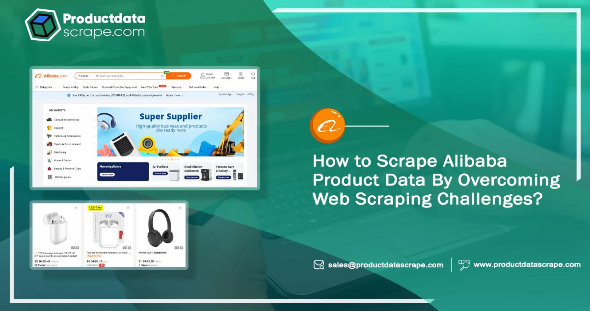 How to Scrape Alibaba Product Data By Overcoming Web Scraping Challenges?