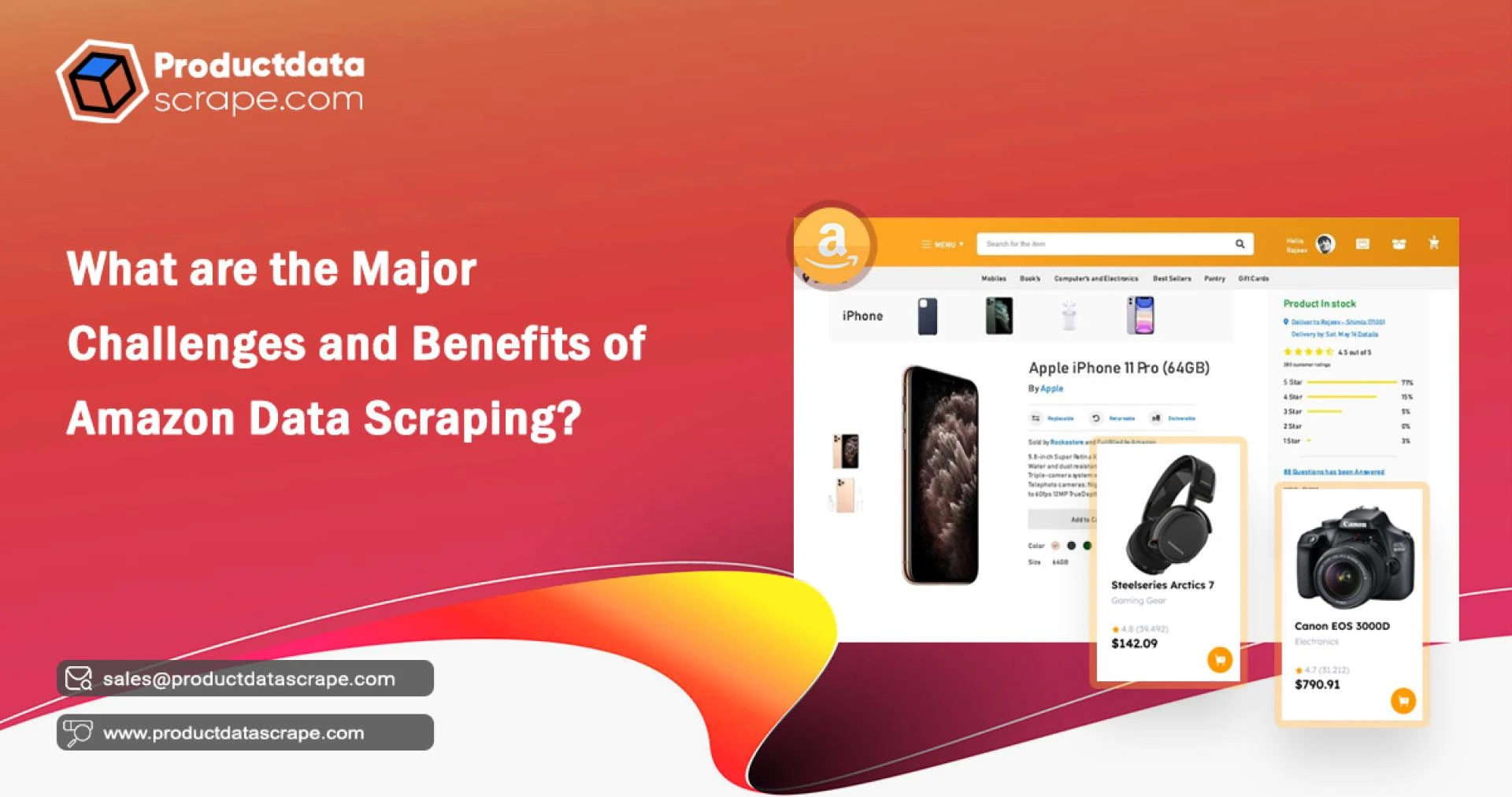 What are the Major Challenges and Benefits of Amazon Data Scraping?