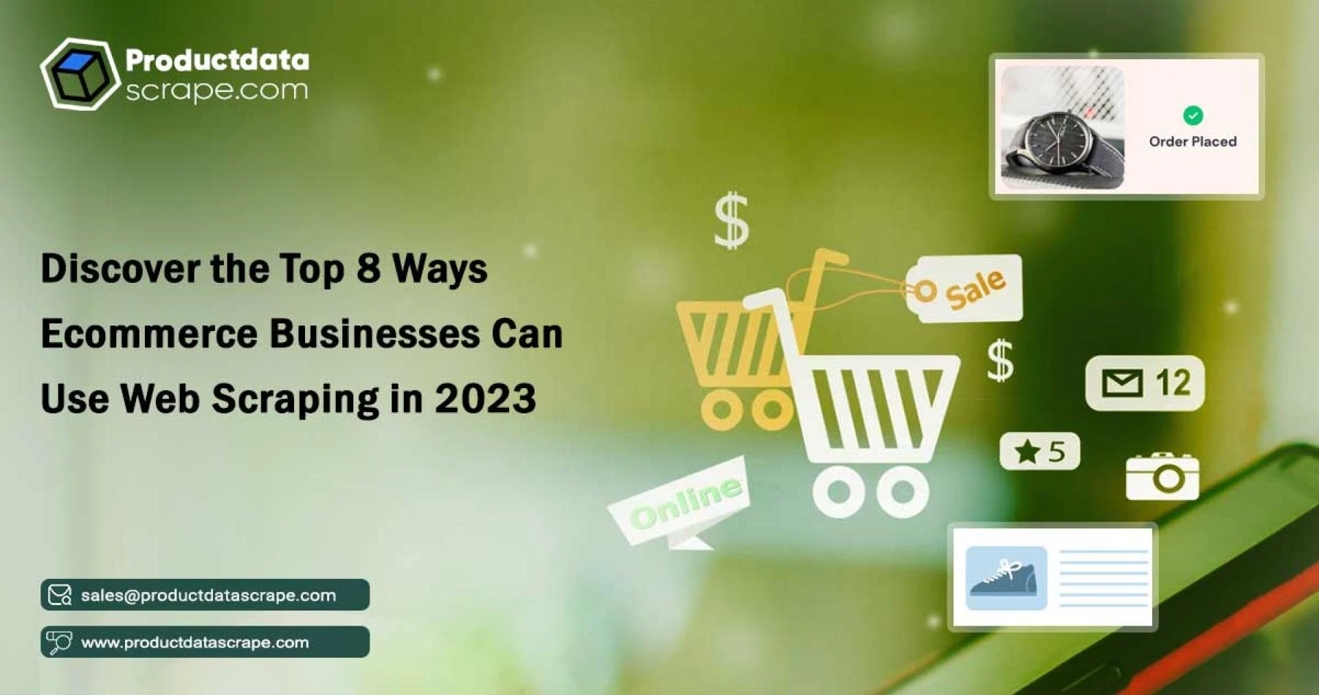 Eight Ways Ecommerce Businesses Can Use Web Scraping in 2023