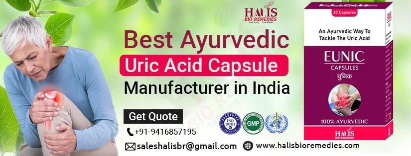 Best Ayurvedic Uric Acid Capsule Manufacturers in India