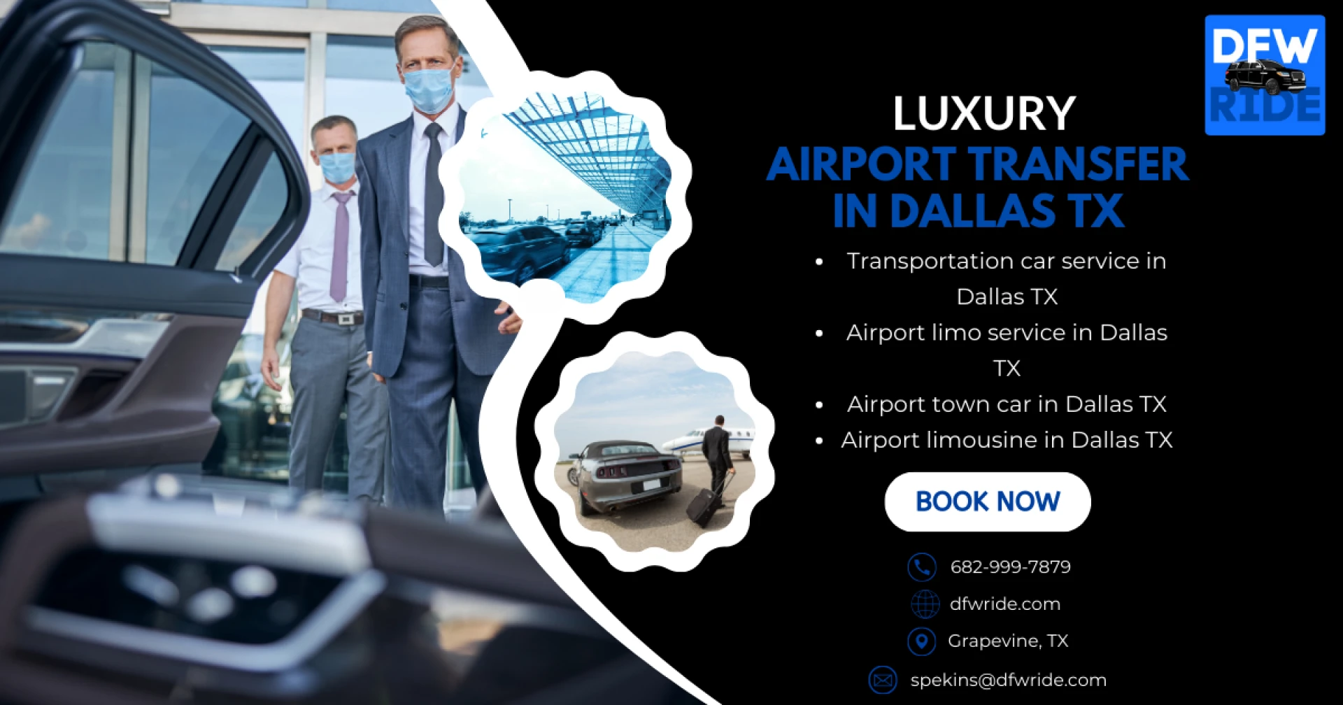 Luxury Airport Transfer in Dallas, TX