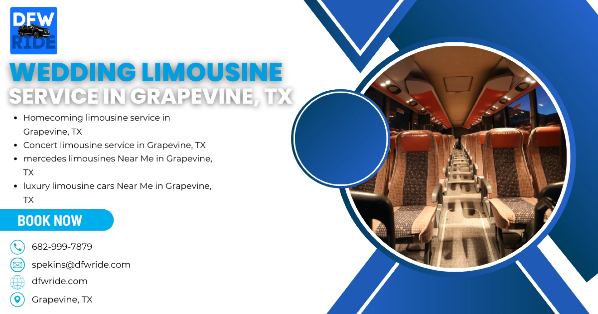 Wedding limousine service in Grapevine, TX