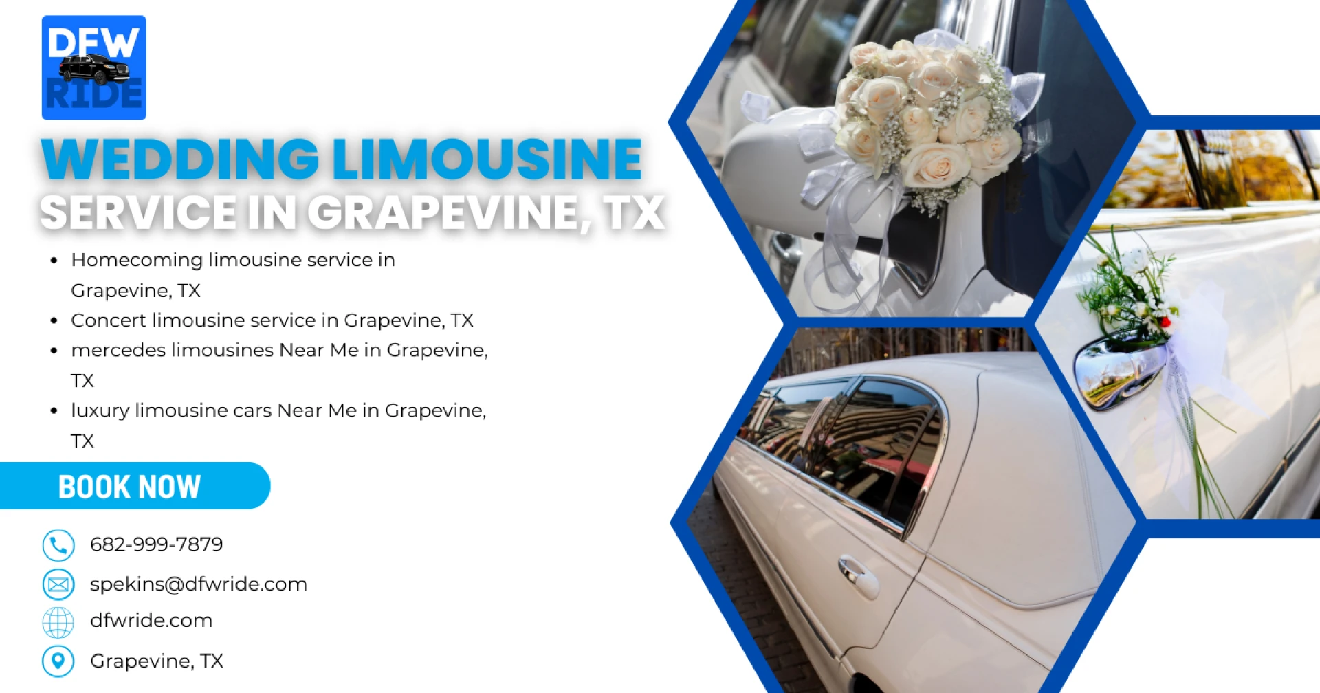 Wedding Limousine Service in Grapevine, TX