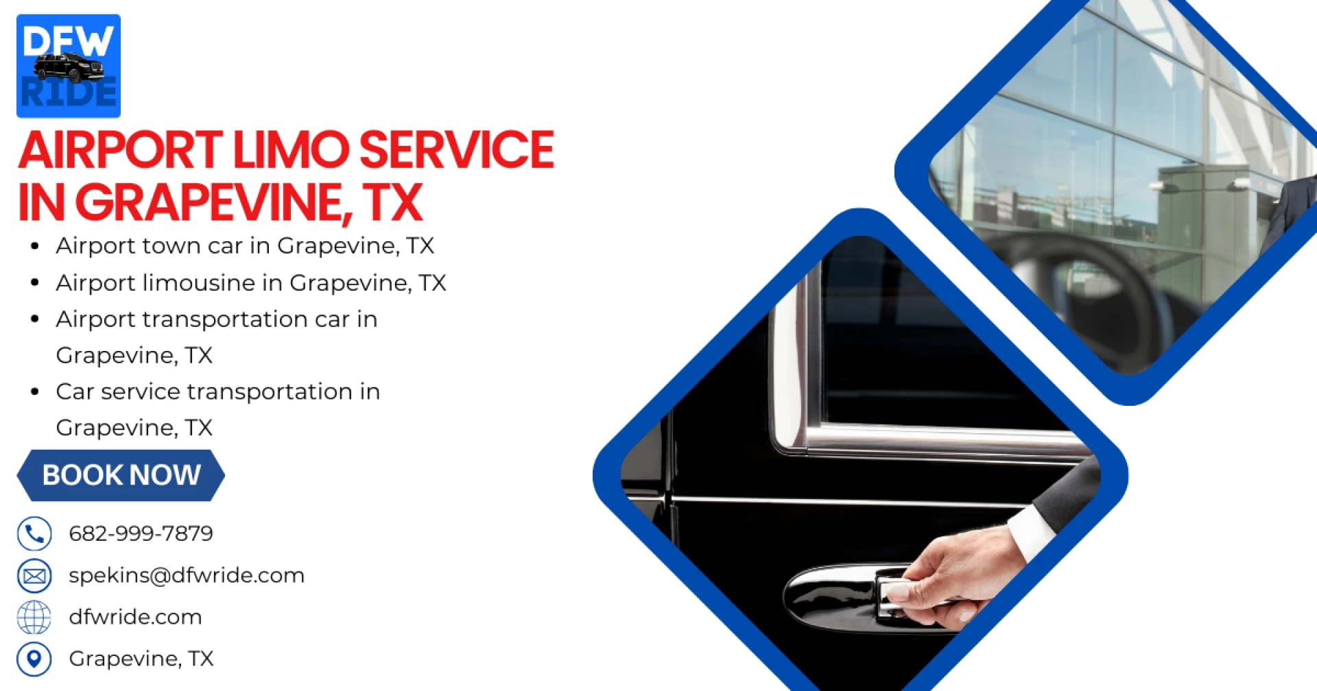 Airport Limousine in Grapevine, TX