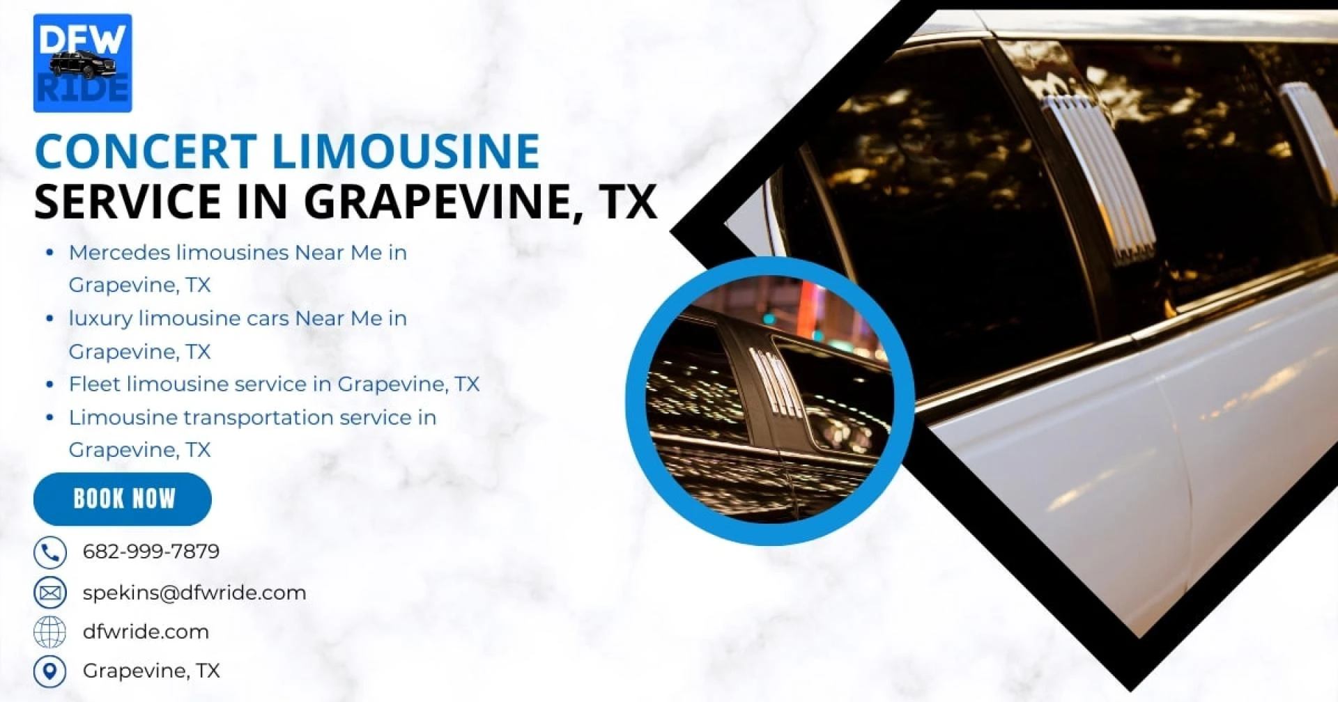 Concert Limousine Service in Grapevine, TX