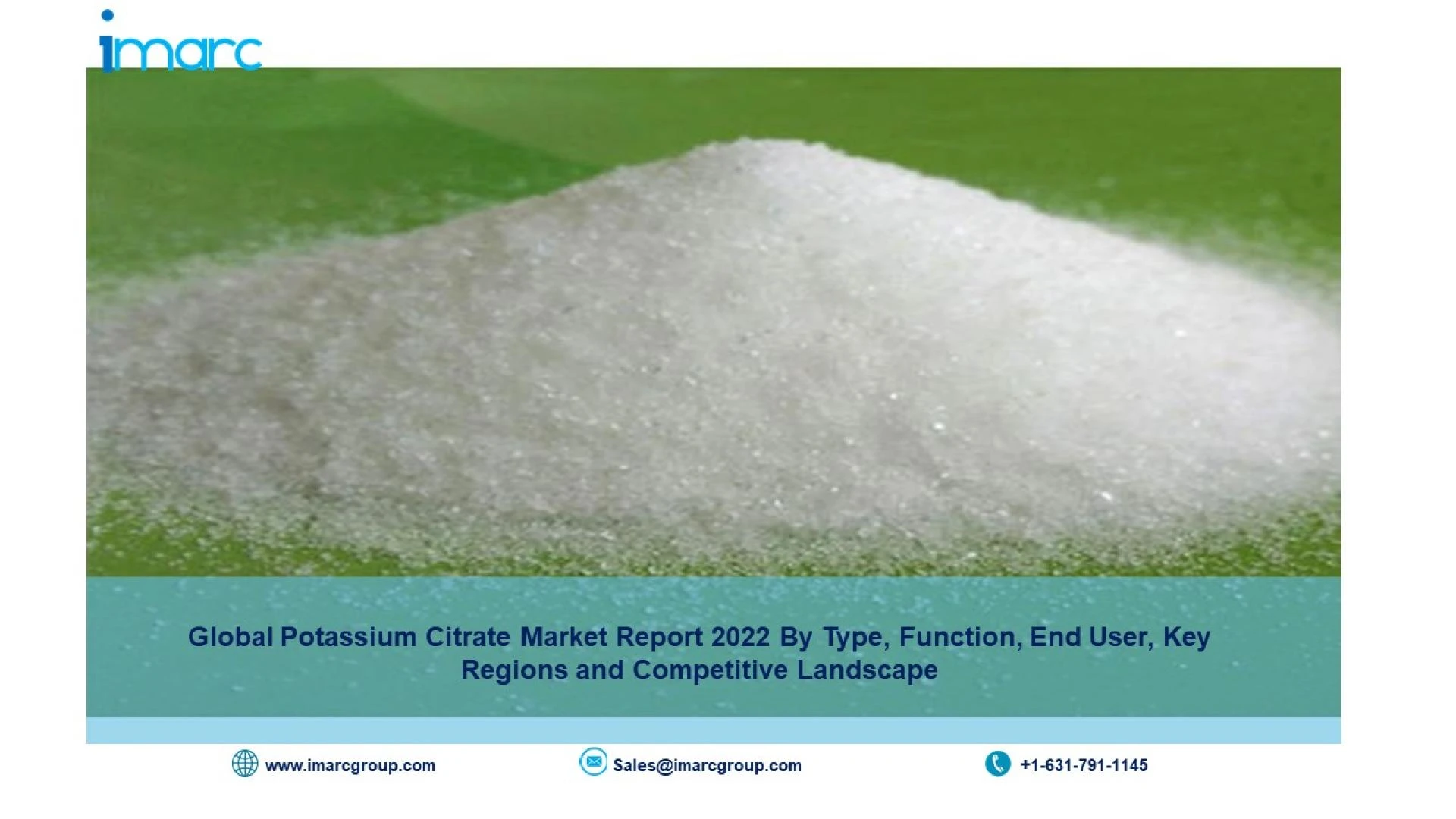 Potassium Citrate Market Report, Size, Industry Share, Scope, Growth, Analysis and Forecast to 2027