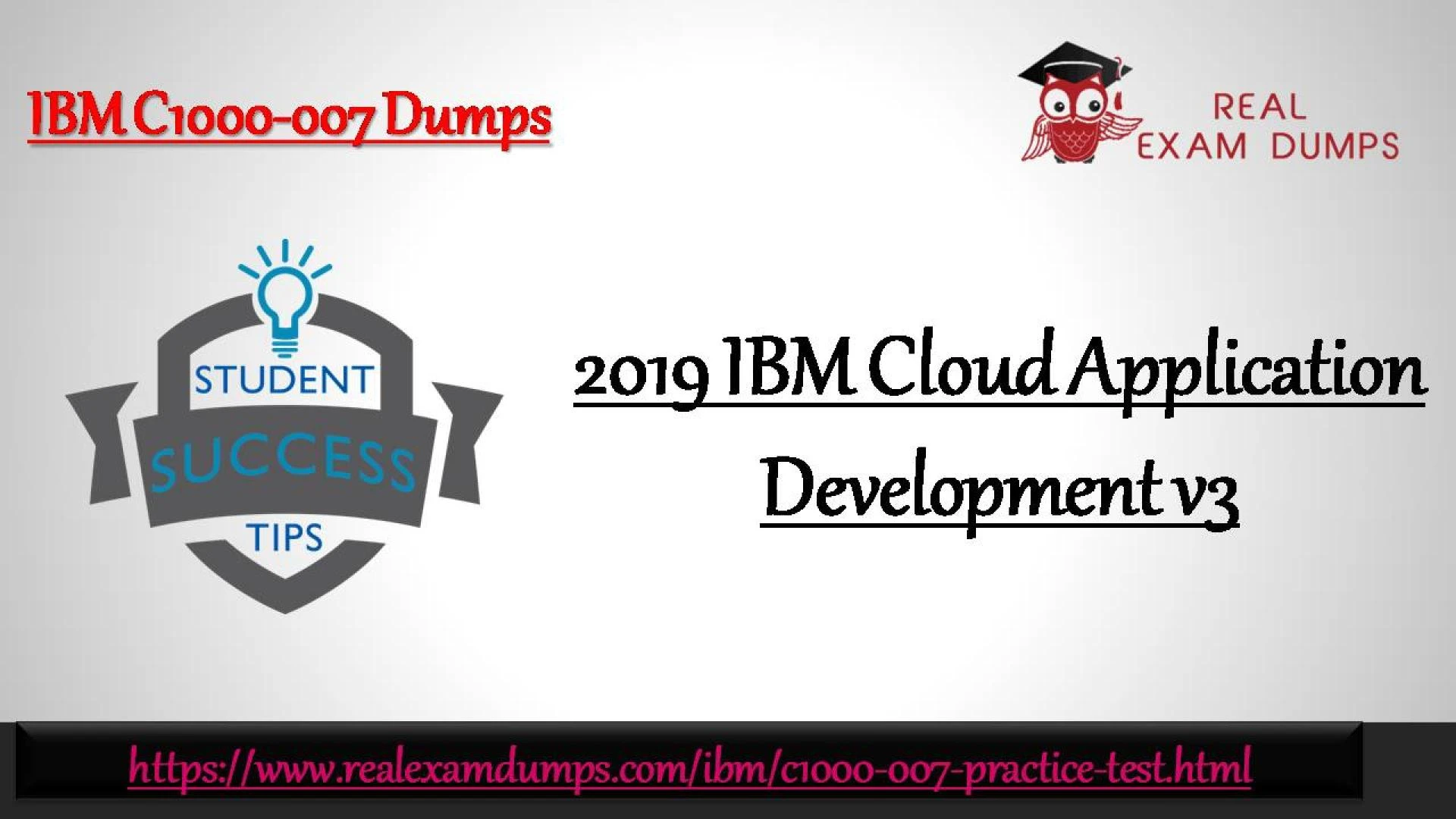 Make Your Unlimited Success In IBM Exam With C1000-007 Study Gui