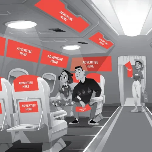 Reaching New Heights: Unveiling the Impact of Inflight Ads and Inflight Advertising