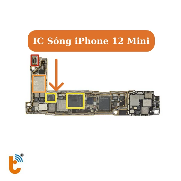 Cách thay ic sóng iPhone 12 mini tại nhà an toàn và hiệu quả