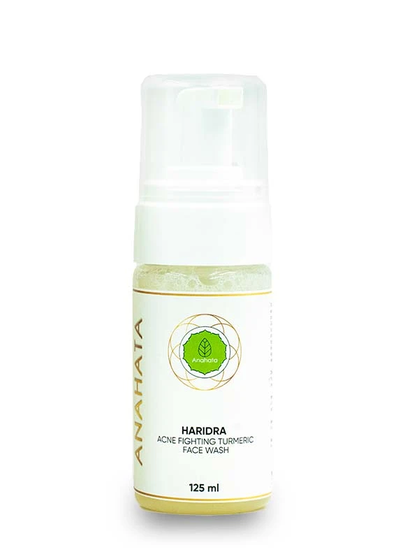 Haridra Acne-Fighting Turmeric Face Wash: Embrace Clear, Radiant Skin