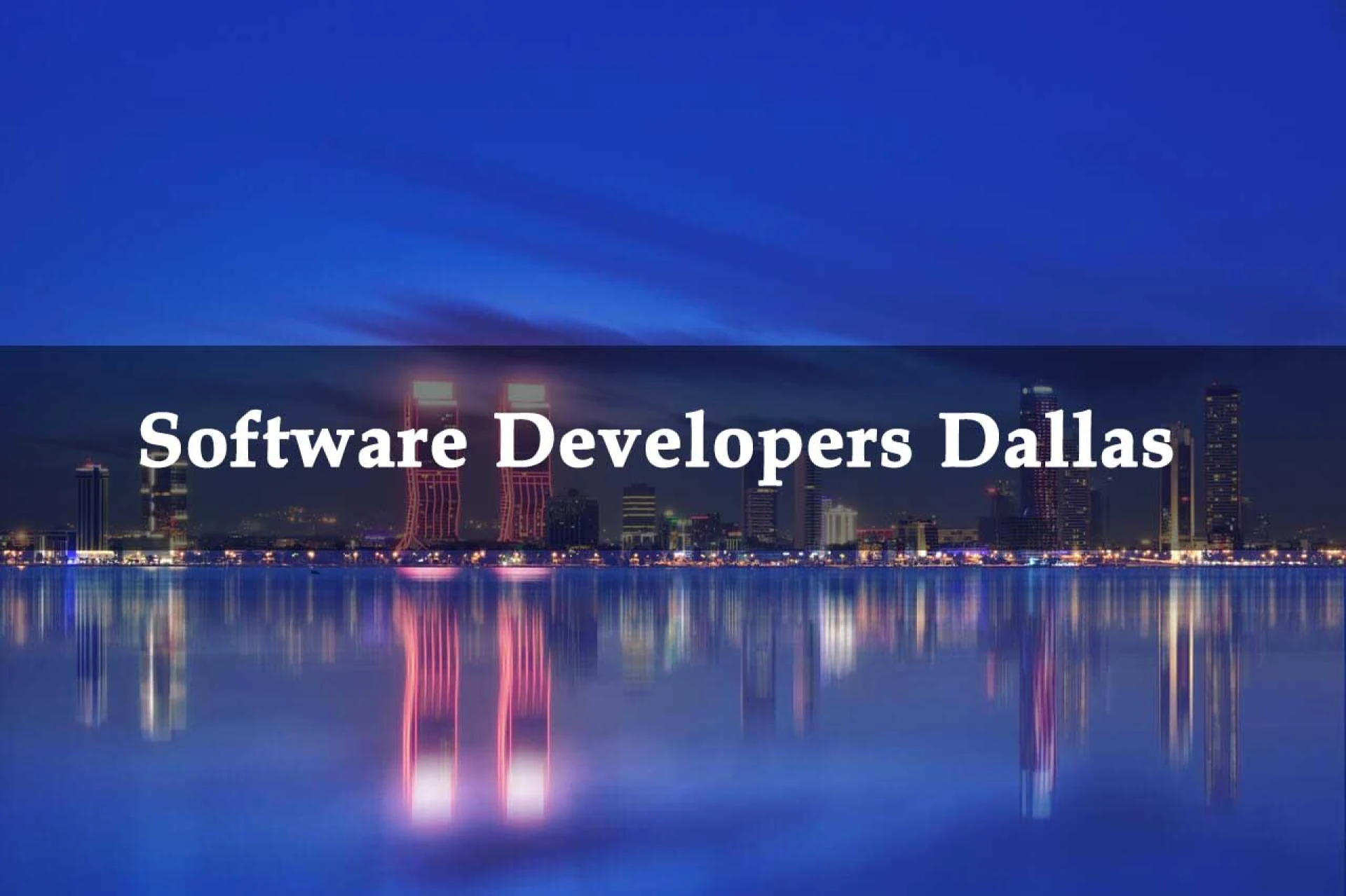 Software Developers Dallas