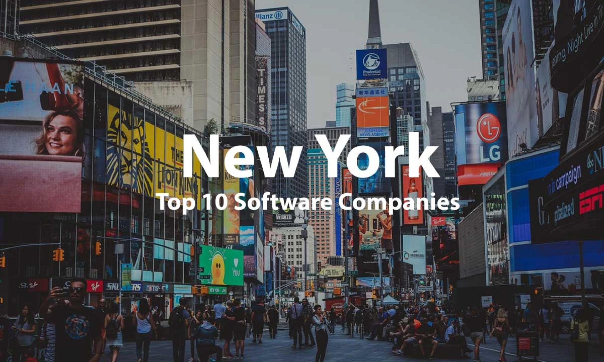 Top 10 Software Companies in NYC