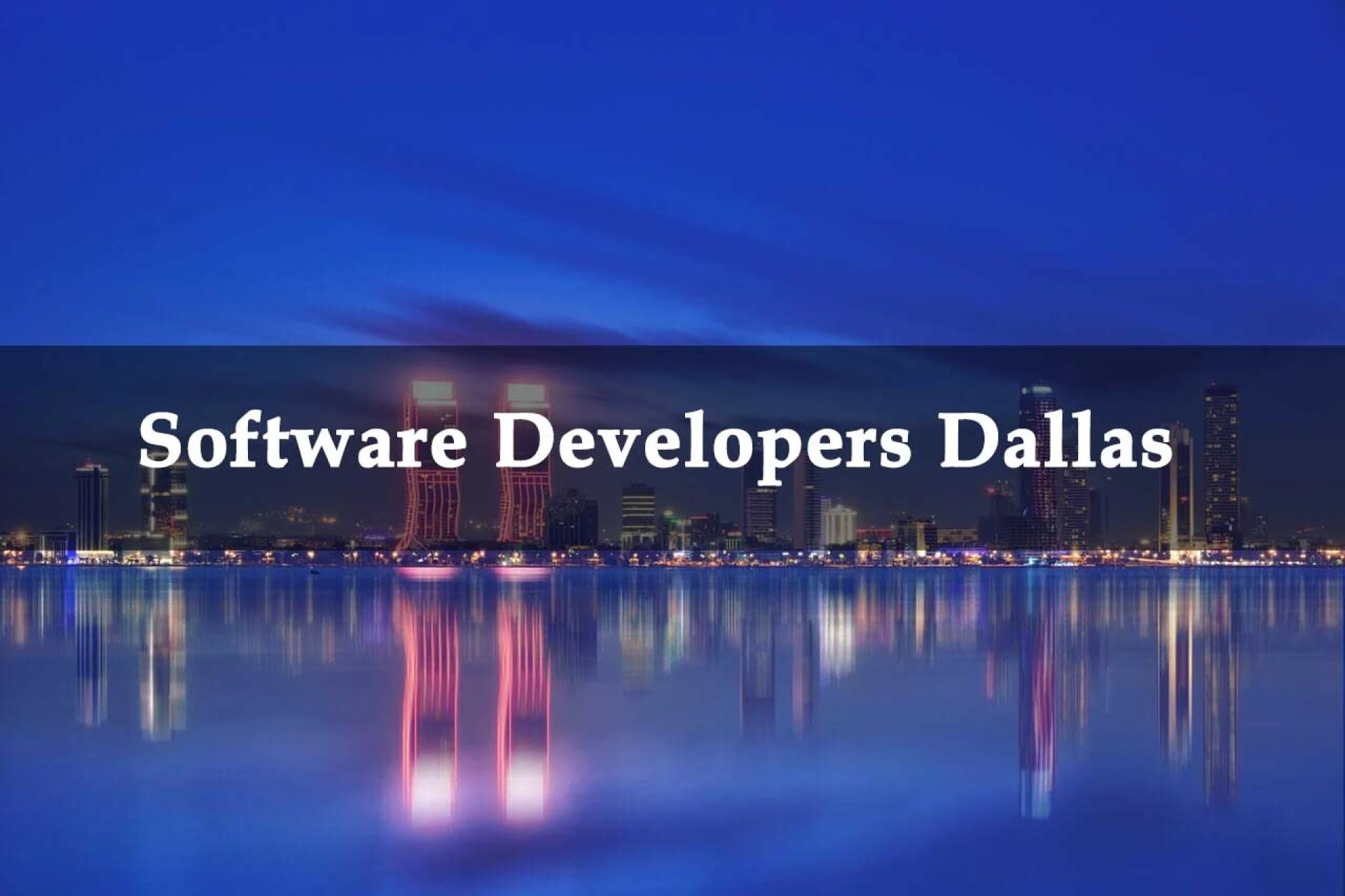 Software Developers Dallas