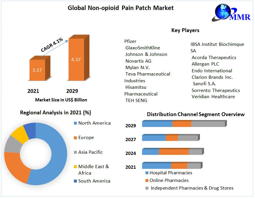 Non-opioid Pain Patch Market Analysis and Growth: 2022, Business Scope, Future Assessment, and Challenges