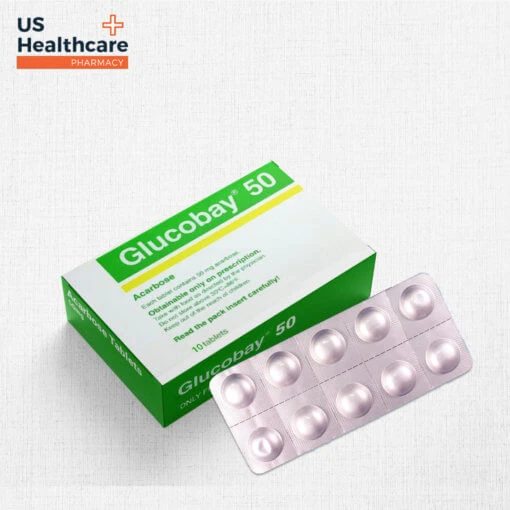 Buy Glucobay 50 mg at Affordable Price