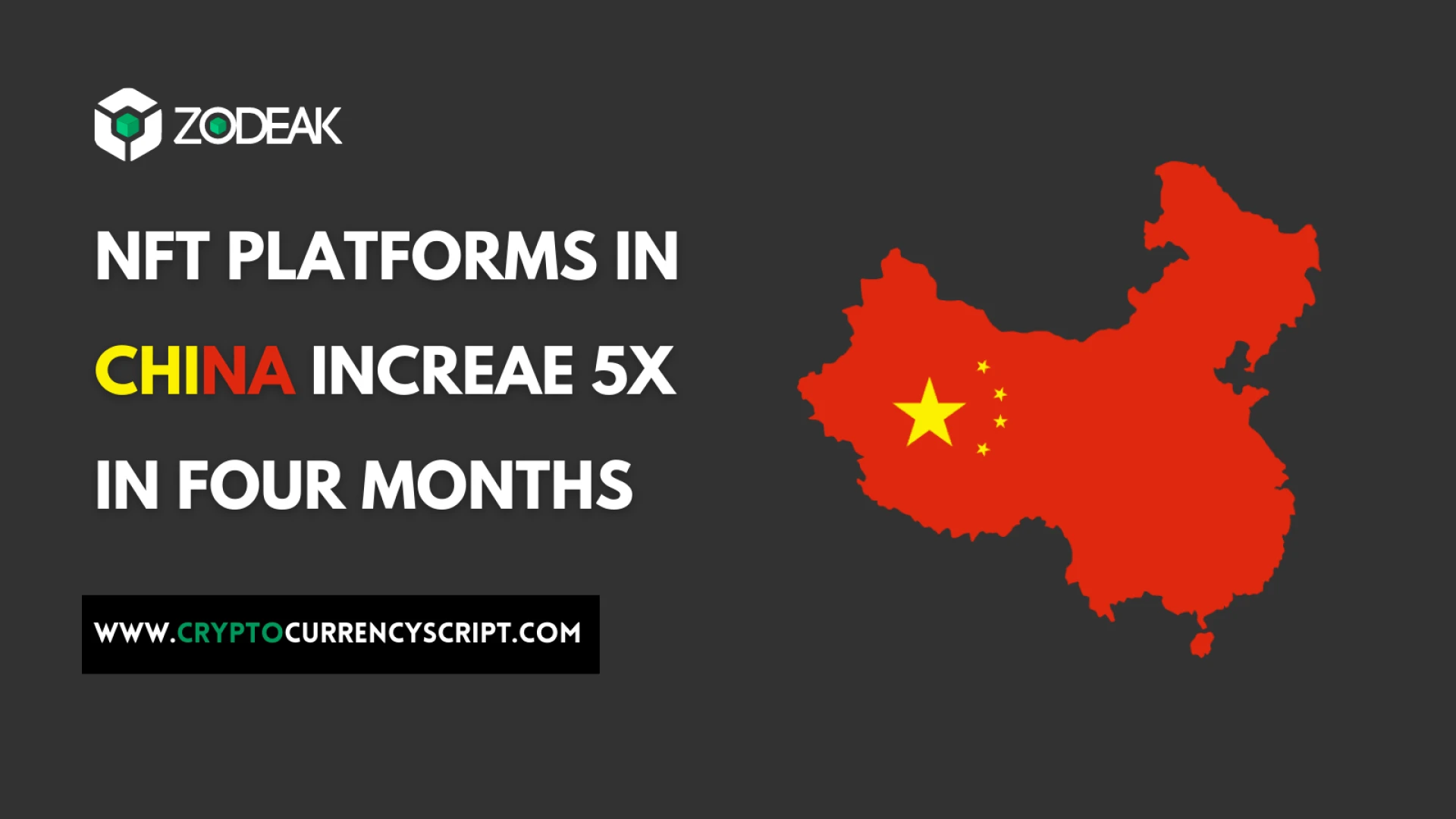 NFT Platforms In China Increae 5X In Four Months