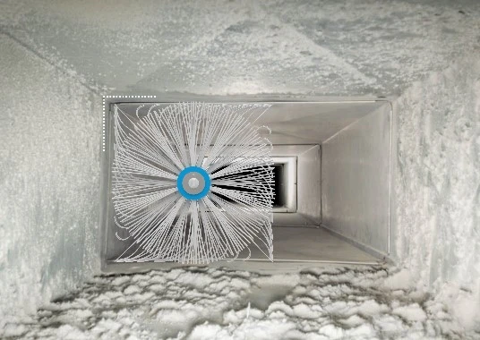 What are the best methods for cleaning air ducts?