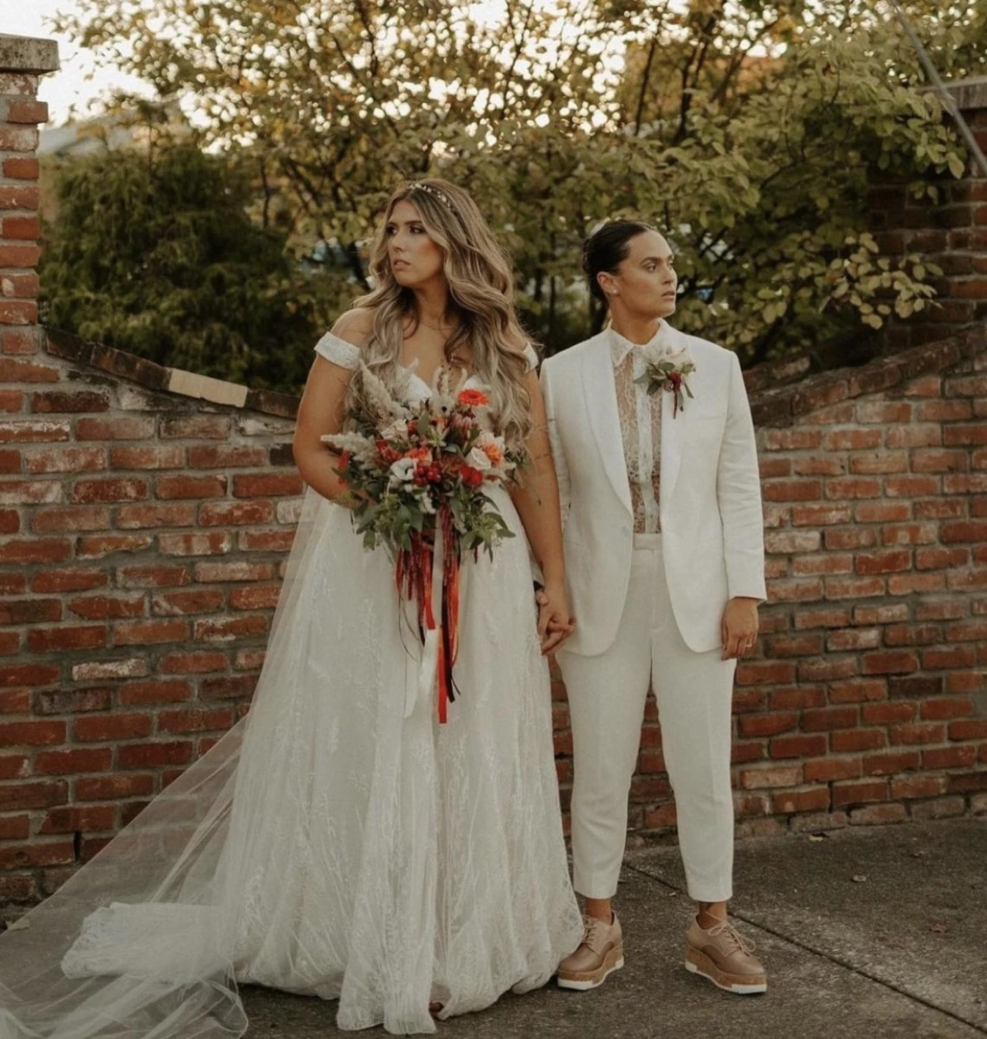 Why Lesbian Wedding Suits are the Ultimate Expression of Gender-Neutral Fashion
