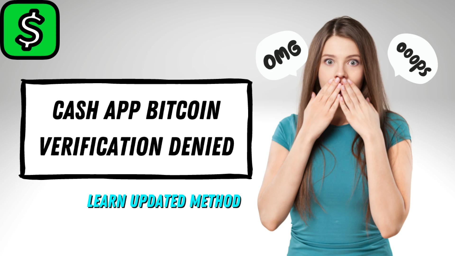 Why is Cash App bitcoin verification failed?