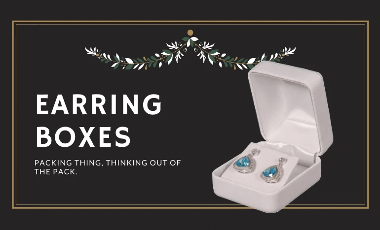 Good Quality Custom Earring Boxes Packaging Available at Wholesale Price