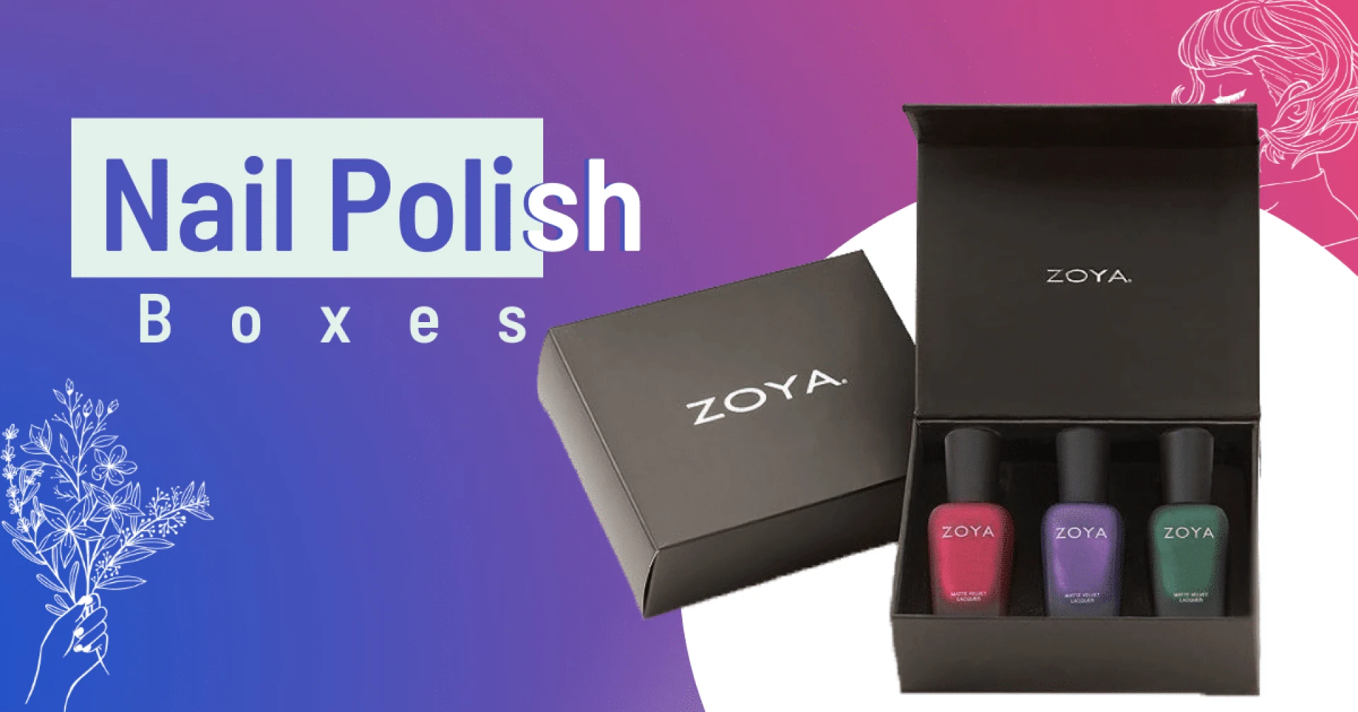 Get Unique Nail Polish Packaging