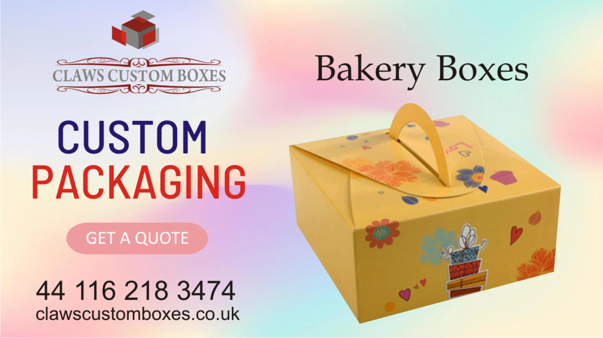 Give Maximum Protection to Your Brand with Bakery Boxes Wholesale