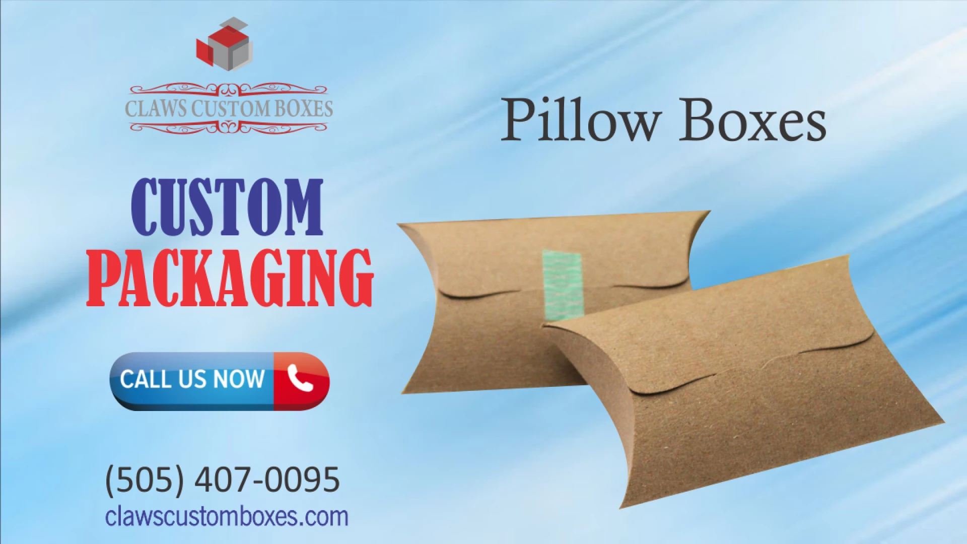 Increase Your Brand Worth with Custom Pillow Boxes