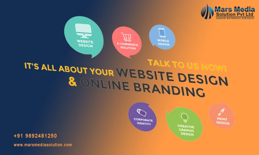 Design Your Website Creatively by – Marsmediasolution.com