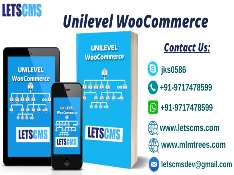 Unilevel MLM Plan for WordPress, MLM WooCommerce, Business Network Marketing Software, Cheap Price USA