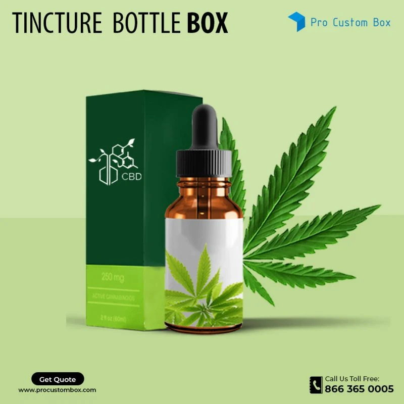 Get Custom Printed Tincture Boxes