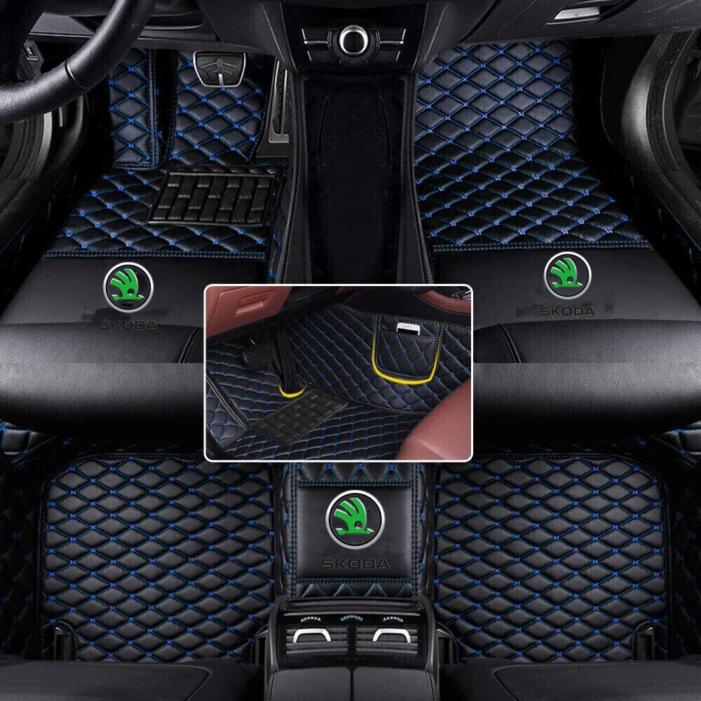 "Step into luxury and protection with Simply Car Mats' premium range of tailored Skoda car mats, where style meets functionality in every drive."