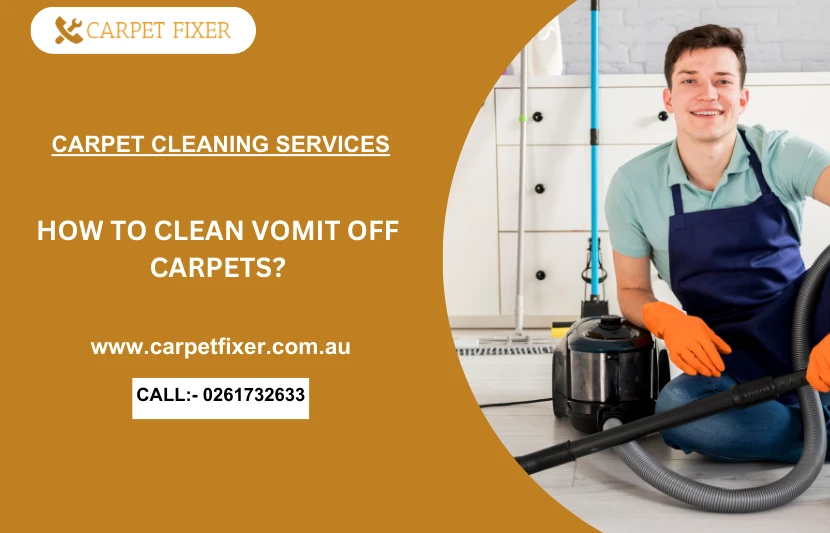 How to clean vomit off carpets?