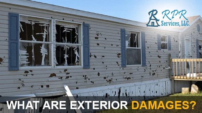 What are Exterior Damages in Property Preservation Bidding Process?