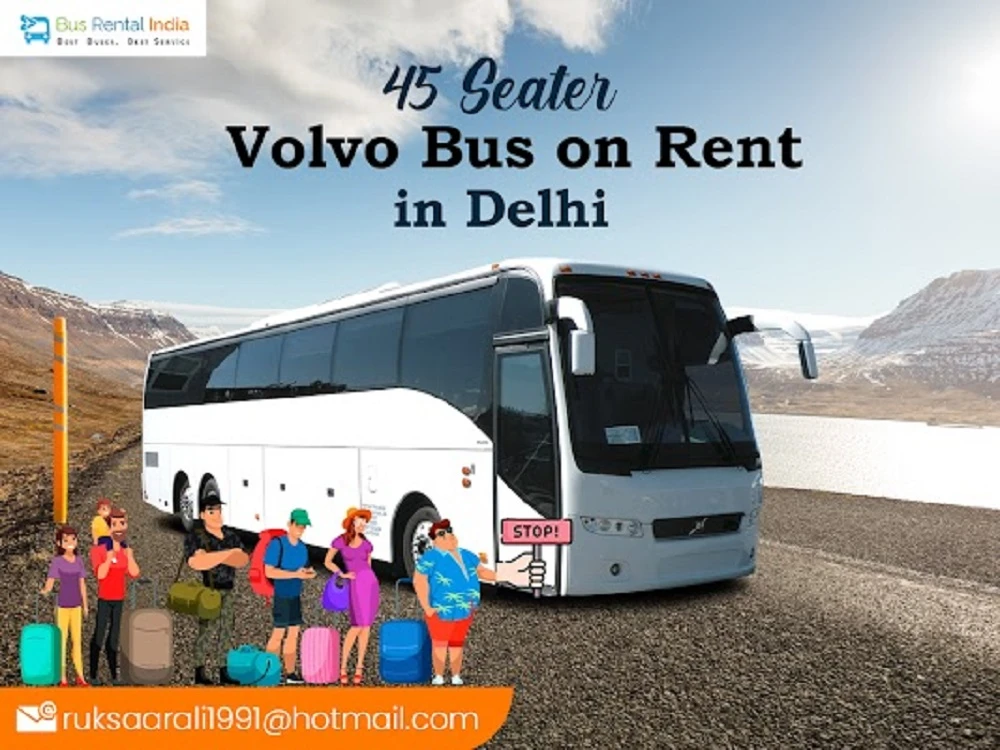 Volvo Bus Rental in Delhi For Chardham Yatra