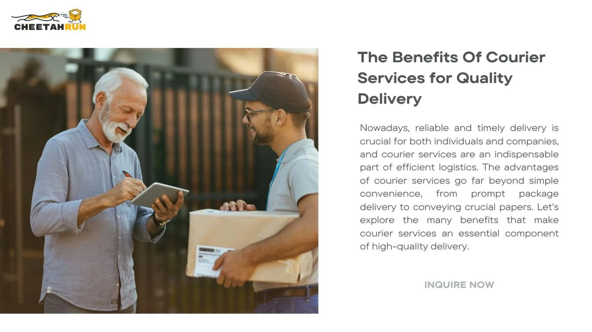 The Benefits Of Courier Services for Quality Delivery 