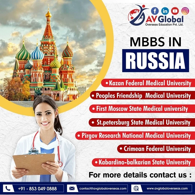 Top 5 Reasons to Study MBBS in Russia in 2022