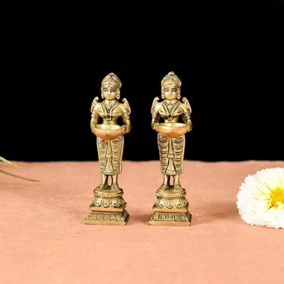 Antique Brass Statues For House Decor Items – Vedansh Craft