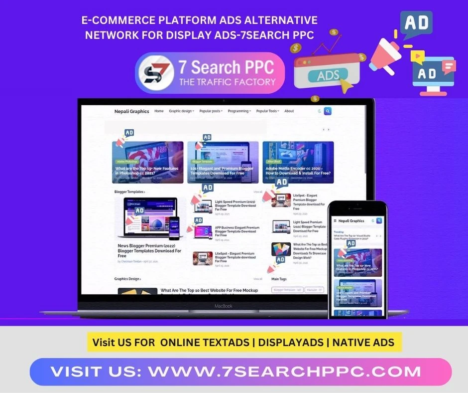 E-Commerce Platform Ads Alternative Network For Display Ads-7Search PPC
